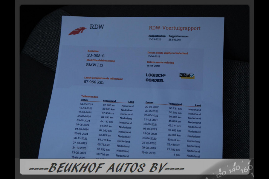 BMW i3 Basis iPerformance 94Ah Navi Camera 360 Soh 100% !!