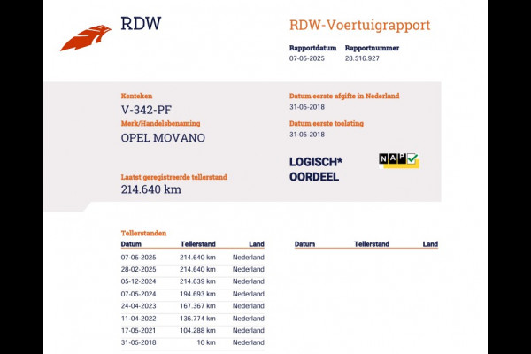 Opel Movano 2.3 CDTI BiTurbo 170 pk Euro 6 L3H2 - Airco - Cruise