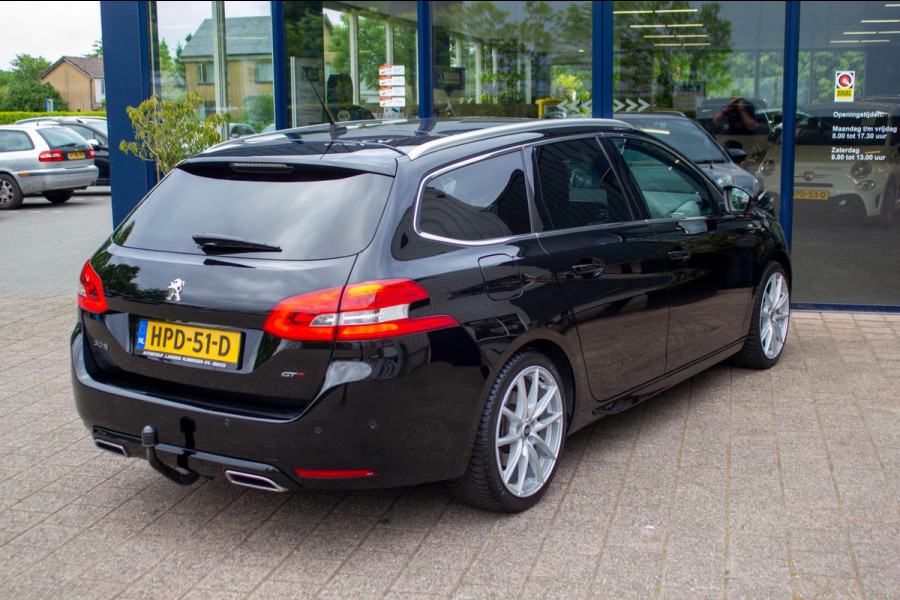 Peugeot 308 SW 1.6 e-THP GT 225 | Prijs rijklaar incl. 12 mnd garantie | Lmv Navi Trekhaak Keyless Stoelverw+massage