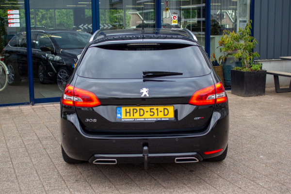 Peugeot 308 SW 1.6 e-THP GT 225 | Prijs rijklaar incl. 12 mnd garantie | Lmv Navi Trekhaak Keyless Stoelverw+massage
