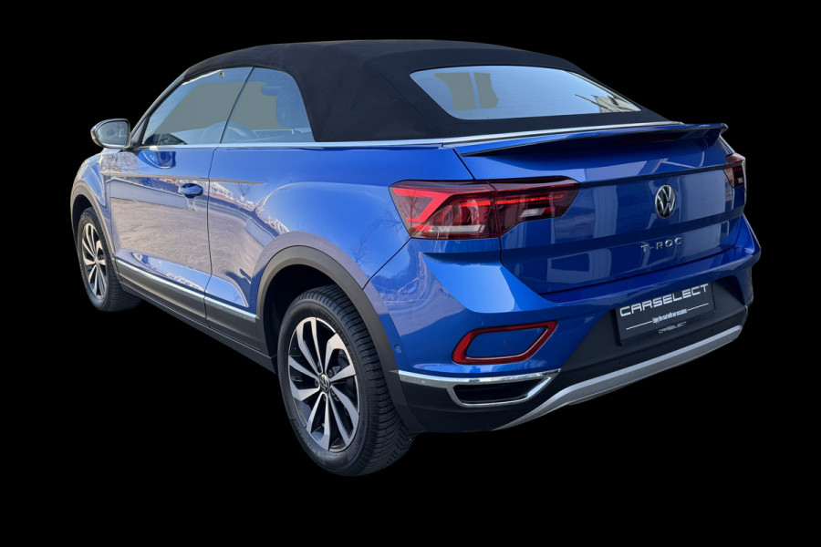 Volkswagen T-Roc Cabrio 1.5 TSI, Stuurverwarming, Trekh, ACC, DAB-tuner, windscherm, Face Lift model. . Een proefrit levert het bewijs. Neem contact op en we maken een afspraak!