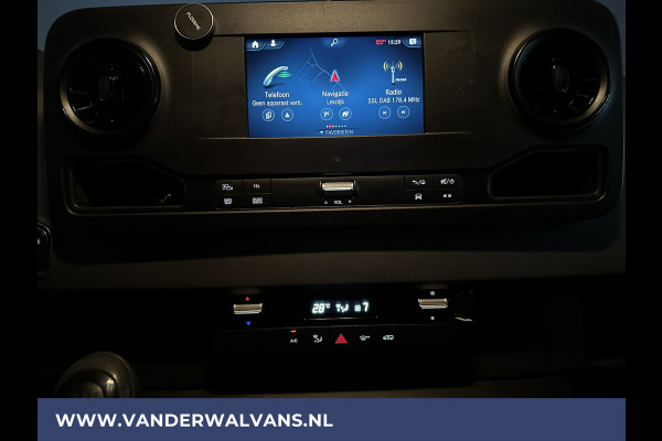 Mercedes-Benz Sprinter 316 CDI 163 pk L3H2 Euro6 Airco | Camera | Navigatie | Apple Carplay | Cruisecontrol Android Auto, Chauffeursstoel, Stoelverwarming, Parkeersensoren, Bijrijdersbank