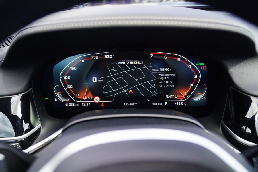 BMW 7 Serie M760Li xDrive High Executive | Massage | TV | Koelbox | HuD | BMW Drive Assisted | 360 cam | Stoelkoeling | Bowers |