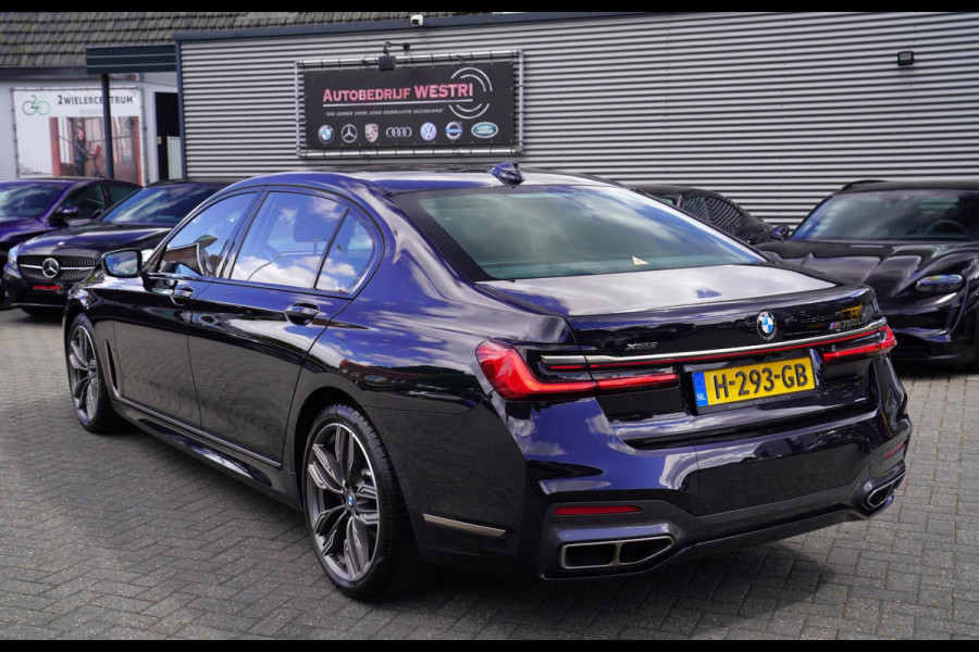 BMW 7 Serie M760Li xDrive High Executive | Massage | TV | Koelbox | HuD | BMW Drive Assisted | 360 cam | Stoelkoeling | Bowers |