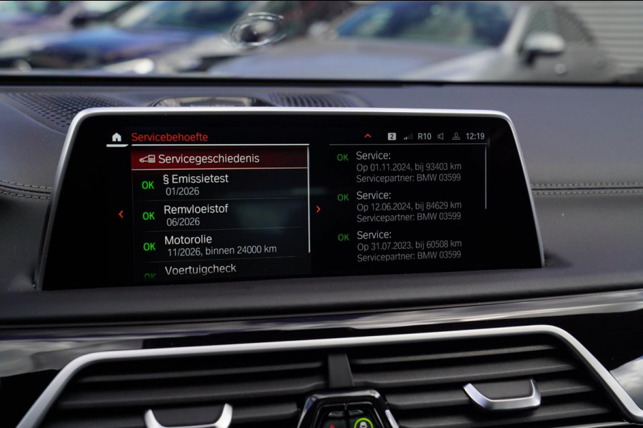BMW 7 Serie M760Li xDrive High Executive | Massage | TV | Koelbox | HuD | BMW Drive Assisted | 360 cam | Stoelkoeling | Bowers |