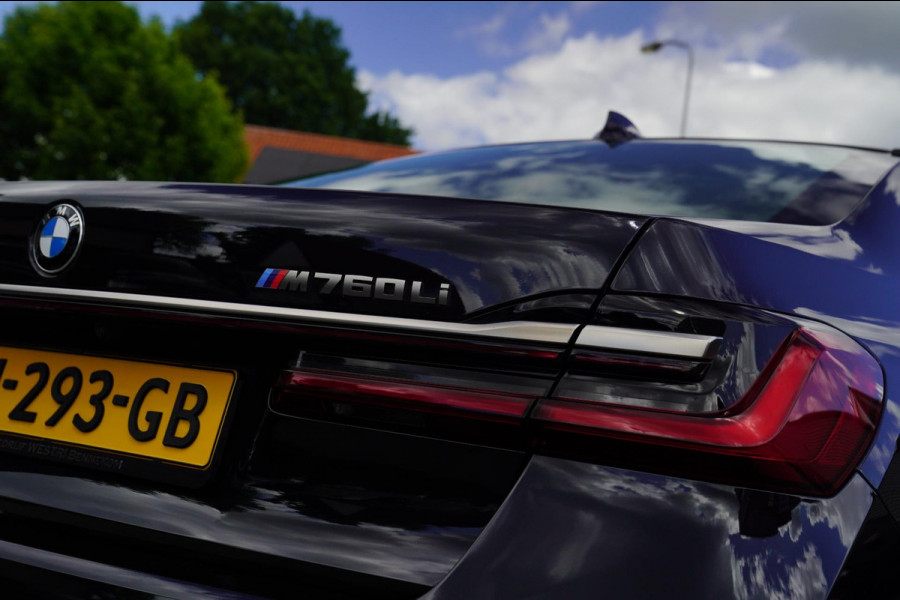 BMW 7 Serie M760Li xDrive High Executive | Massage | TV | Koelbox | HuD | BMW Drive Assisted | 360 cam | Stoelkoeling | Bowers |