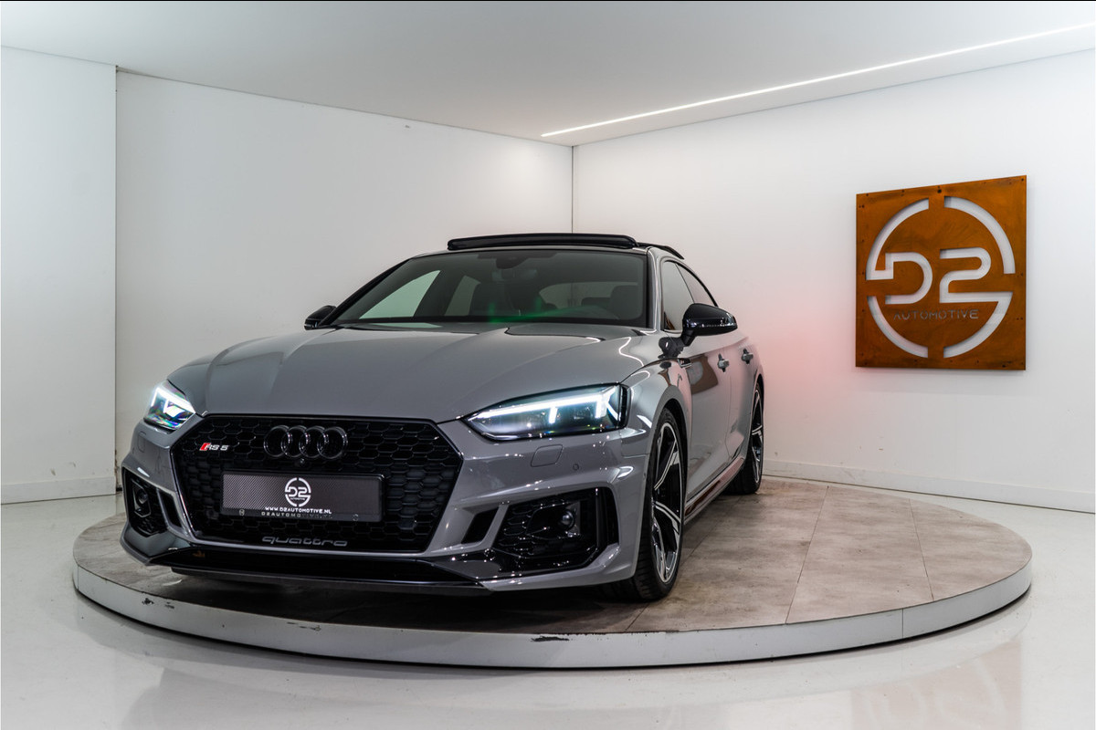 Audi RS5 Sportback 2.9 TFSI RS 5 Quattro 451PK | Pano | Dynamic | 360 | B&O | Virtual | Sfeer | BOMVOL! 12 MND Garantie Audi RS5 Sportback 2.9 TFSI RS 5 Quattro 451PK | Pano | Dynamic | 360 | B&O | Virtual | Sfeer | BOMVOL! 12 MND Garantie