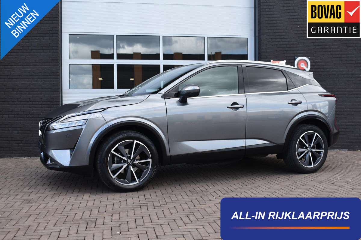 Nissan QASHQAI 1.3 MHEV 158PK X-Tronic Tekna + | Panodak | Leder | Navi | BOSE | Incl. garantie Nissan QASHQAI 1.3 MHEV 158PK X-Tronic Tekna + | Panodak | Leder | Navi | BOSE | Incl. garantie