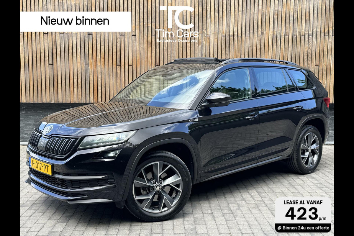 Škoda Kodiaq 1.5 TSI Sportline 7-persoons Automaat | Panoramadak | LED verlichting | Adaptieve cruise control | Elektrisch bedienbare voorsto Škoda Kodiaq 1.5 TSI Sportline 7-persoons Automaat | Panoramadak | LED verlichting | Adaptieve cruise control | Elektrisch bedienbare voorsto