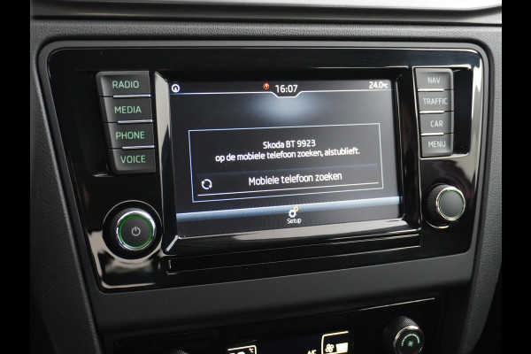 Škoda Rapid Spaceback T96PK Apple Carplay Android Auto Navi Ecc Cruise Control Stoelverwarming PDC DAB Plus Pakket Lmv 16" Bluetooth WLAN Mirror link Greentech Clever