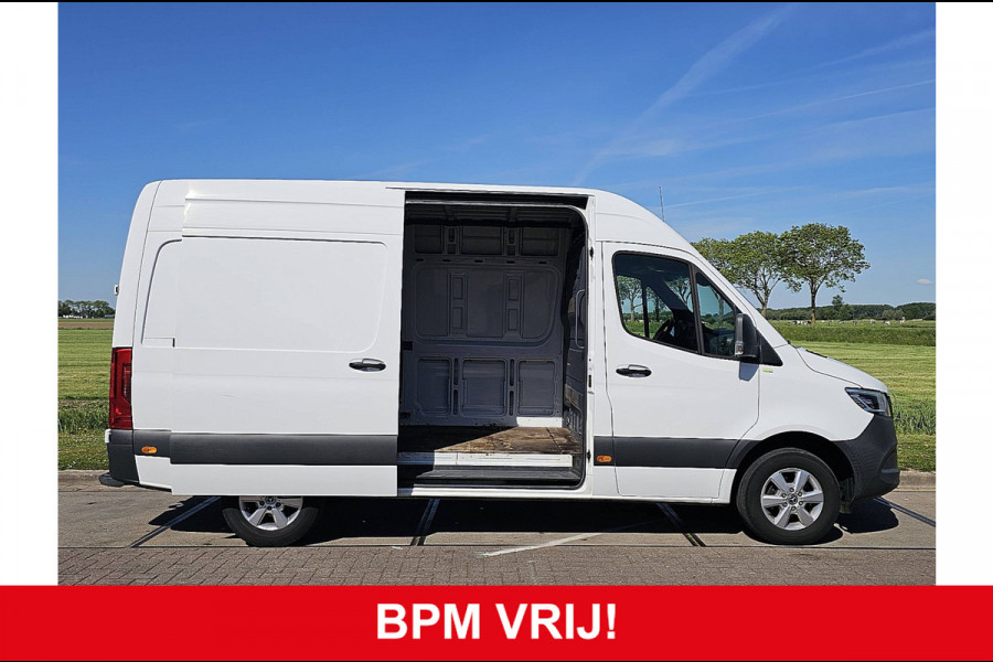 Mercedes-Benz Sprinter 316 L2H2, automaat, LED, mbux, navi, airco, LMV, wit, 148 dkm.