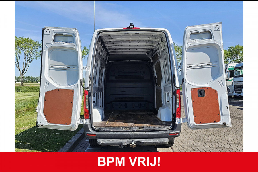 Mercedes-Benz Sprinter 316 L2H2, automaat, LED, mbux, navi, airco, LMV, wit, 148 dkm.