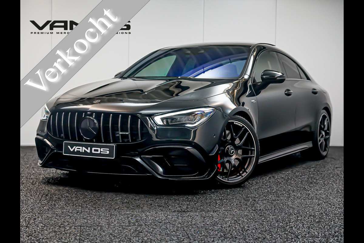 Mercedes-Benz CLA-Klasse AMG 45 S 4MATIC+ | Performance stoelen | Milltek uitlaat Mercedes-Benz CLA-Klasse AMG 45 S 4MATIC+ | Performance stoelen | Milltek uitlaat