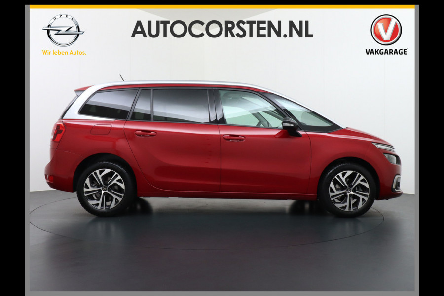 Citroën Grand C4 Spacetourer T131PK Autom. 7-Persoons Apple Carplay Android Auto Navi Camera Adap.Cruise Control DAB+ Pdc Pack Safety & Drive Assist Lane Keeping Sys. Grootlichtassitent Lmv 17" Led Business 100% Dealeronderhouden Origineel Nederlandse Auto