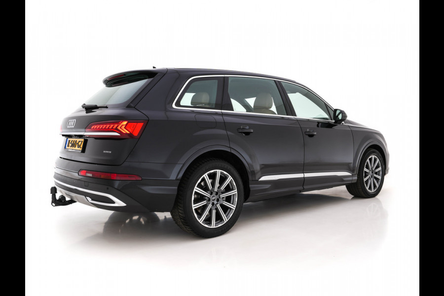 Audi Q7 55 TFSI E Quattro Pro Line Plus (INCL-BTW) *LUXURY-LEATHER | HD-MATRIX-LED | BANG/OLUFSEN-SURROUND  | DIGI-COCKPIT | COMFORT-SEATS | KEYLESS | CAMERA | NAVI-FULLMAP | DAB+ | AMBIENT-LIGHT | ECC | PDC | CRUISE | TOWBAR | 20'