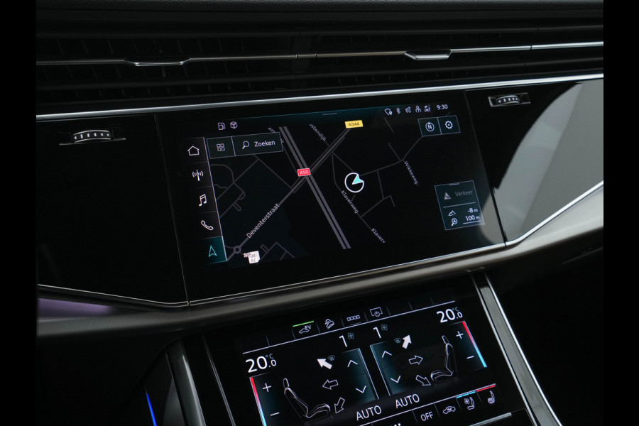 Audi Q7 55 TFSI E Quattro Pro Line Plus (INCL-BTW) *LUXURY-LEATHER | HD-MATRIX-LED | BANG/OLUFSEN-SURROUND  | DIGI-COCKPIT | COMFORT-SEATS | KEYLESS | CAMERA | NAVI-FULLMAP | DAB+ | AMBIENT-LIGHT | ECC | PDC | CRUISE | TOWBAR | 20'