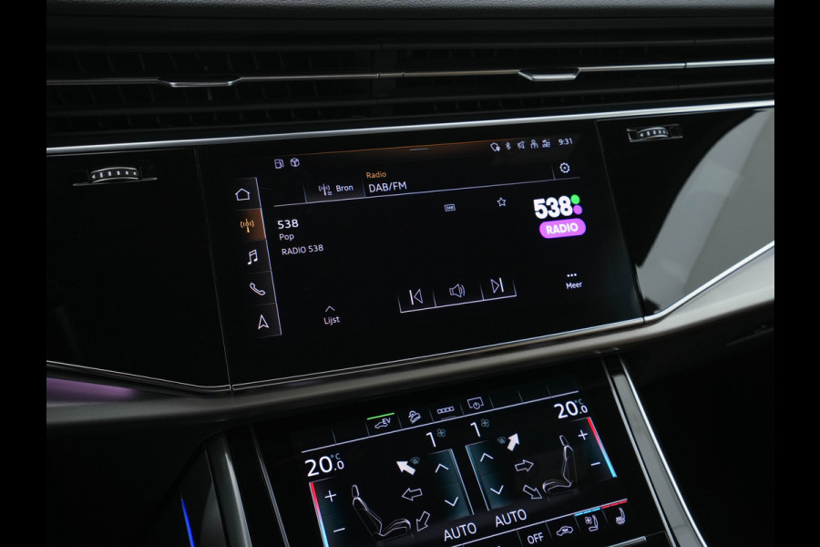 Audi Q7 55 TFSI E Quattro Pro Line Plus (INCL-BTW) *LUXURY-LEATHER | HD-MATRIX-LED | BANG/OLUFSEN-SURROUND  | DIGI-COCKPIT | COMFORT-SEATS | KEYLESS | CAMERA | NAVI-FULLMAP | DAB+ | AMBIENT-LIGHT | ECC | PDC | CRUISE | TOWBAR | 20'