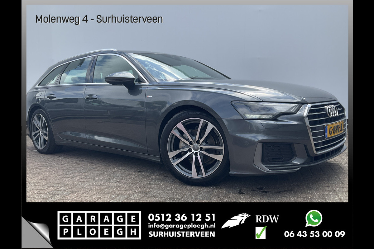 Audi A6 Avant 40 TDI Sport S line edition Carplay Stoelver. Trekhaak Incl.BTW Audi A6 Avant 40 TDI Sport S line edition Carplay Stoelver. Trekhaak Incl.BTW