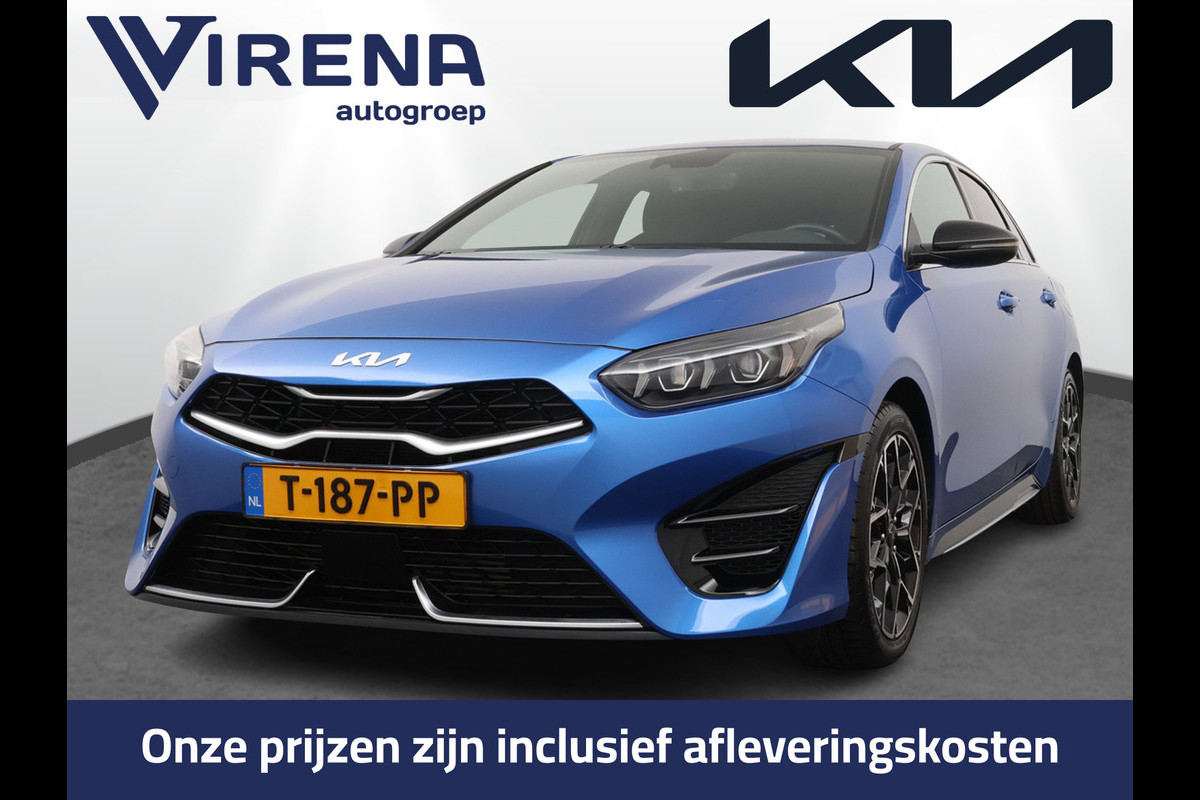 Kia ProCeed 1.5 T-GDi GT-Line - LED-verlichting - LM-Velgen - Navigatie - Camera - Adaptieve Cruise Control - Climate Control - Dodehoekdetectie - Fabrieksgarantie Tot 2030 Kia ProCeed 1.5 T-GDi GT-Line - LED-verlichting - LM-Velgen - Navigatie - Camera - Adaptieve Cruise Control - Climate Control - Dodehoekdetectie - Fabrieksgarantie Tot 2030