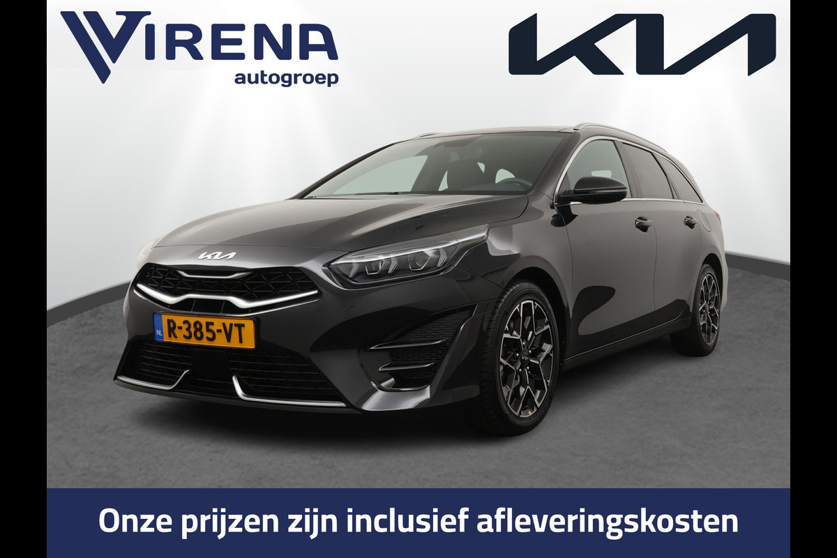 Kia Ceed Sportswagon 1.5 T-GDi GT-Line Automaat - Schuif/kantel dak - Achteruitrij camera - Adaptive cruise control - Navigatie - Apple Carplay/Android Auto - Fabrieksgarantie t/m 12-2029 Kia Ceed Sportswagon 1.5 T-GDi GT-Line Automaat - Schuif/kantel dak - Achteruitrij camera - Adaptive cruise control - Navigatie - Apple Carplay/Android Auto - Fabrieksgarantie t/m 12-2029