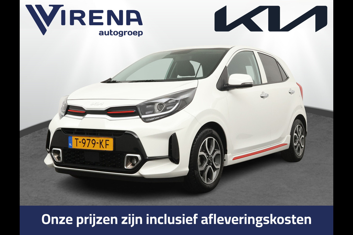 Kia Picanto 1.0 DPi GT-Line Apple Carplay/Android Auto, - Cruise Control - Climate Control - Navigatie - Fabrieksgarantie tot 07-2030 Kia Picanto 1.0 DPi GT-Line Apple Carplay/Android Auto, - Cruise Control - Climate Control - Navigatie - Fabrieksgarantie tot 07-2030