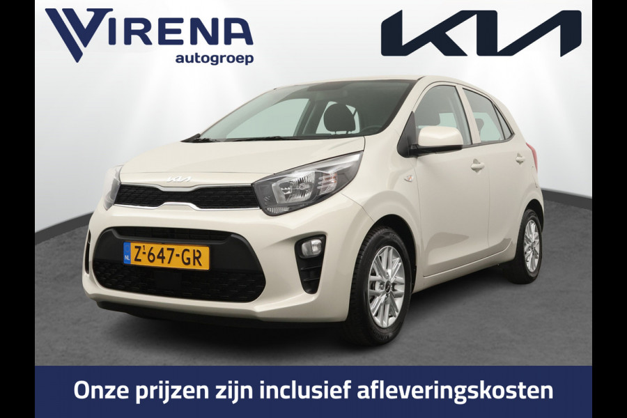 Kia Picanto 1.0 DPi DynamicLine Airco - Apple Carplay/Android Auto - Cruise Control - 14 inch velgen Fabrieksgarantie tot 04-2031