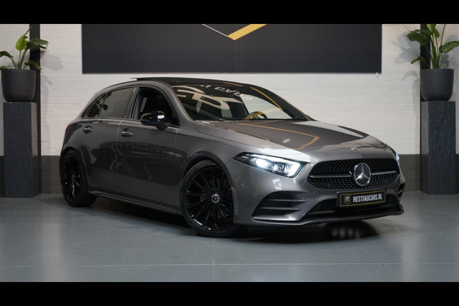 Mercedes-Benz A-Klasse 220 AMG Premium Automaat-BURMESTER-ClIMA-CAMERA-KEYLESS-PANO-NIGHTPAKKET-MULTIBEAM-WINTERPAKKET