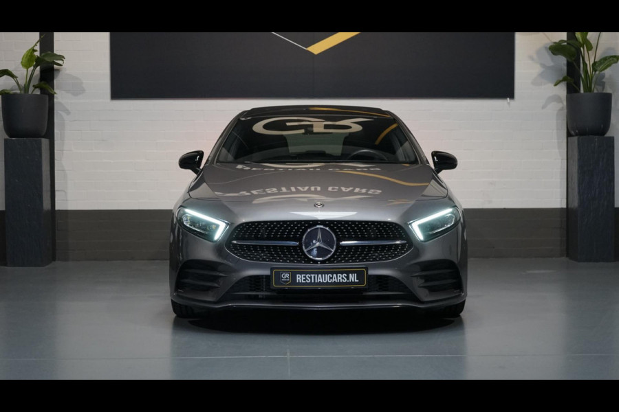 Mercedes-Benz A-Klasse 220 AMG Premium Automaat-BURMESTER-ClIMA-CAMERA-KEYLESS-PANO-NIGHTPAKKET-MULTIBEAM-WINTERPAKKET