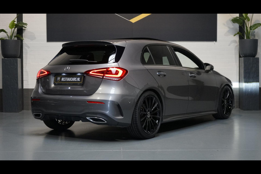 Mercedes-Benz A-Klasse 220 AMG Premium Automaat-BURMESTER-ClIMA-CAMERA-KEYLESS-PANO-NIGHTPAKKET-MULTIBEAM-WINTERPAKKET