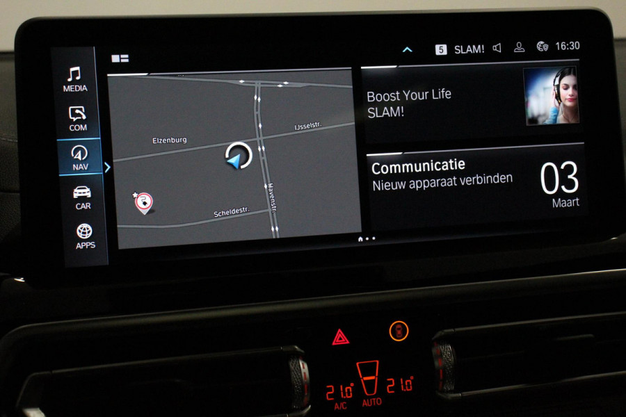 BMW iX3 Executive 74 kWh M-sport Leder Panoramisch schuif-kanteldak Navigatie Led Camera 360 Electrisch bedienbare achterklep