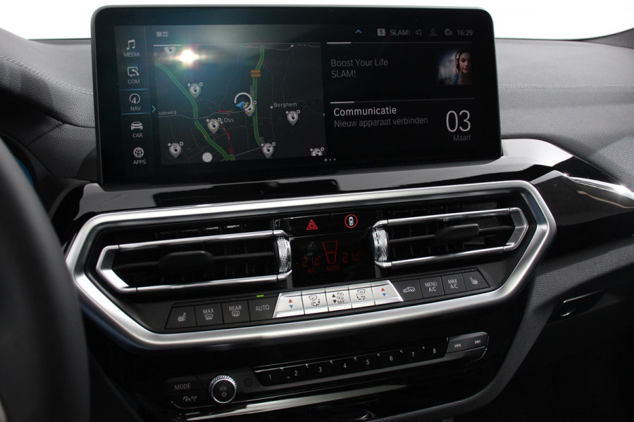 BMW iX3 Executive 74 kWh M-sport Leder Panoramisch schuif-kanteldak Navigatie Led Camera 360 Electrisch bedienbare achterklep