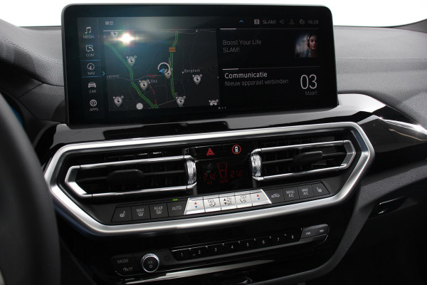 BMW iX3 Executive 74 kWh M-sport Leder Panoramisch schuif-kanteldak Navigatie Led Camera 360 Electrisch bedienbare achterklep