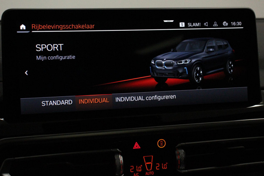 BMW iX3 Executive 74 kWh M-sport Leder Panoramisch schuif-kanteldak Navigatie Led Camera 360 Electrisch bedienbare achterklep