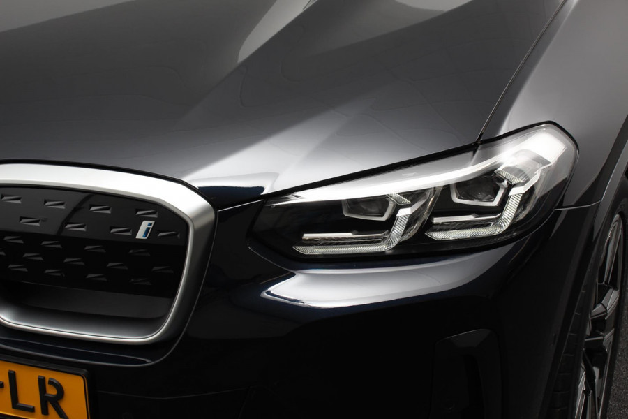 BMW iX3 Executive 74 kWh M-sport Leder Panoramisch schuif-kanteldak Navigatie Led Camera 360 Electrisch bedienbare achterklep