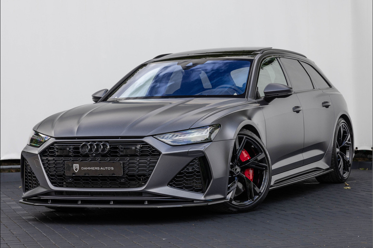 Audi RS6 Avant 4.0 TFSI 600pk Quattro Pano Dynamic+ B&O Advanced Keramisch Carbon HuD Audi RS6 Avant 4.0 TFSI 600pk Quattro Pano Dynamic+ B&O Advanced Keramisch Carbon HuD