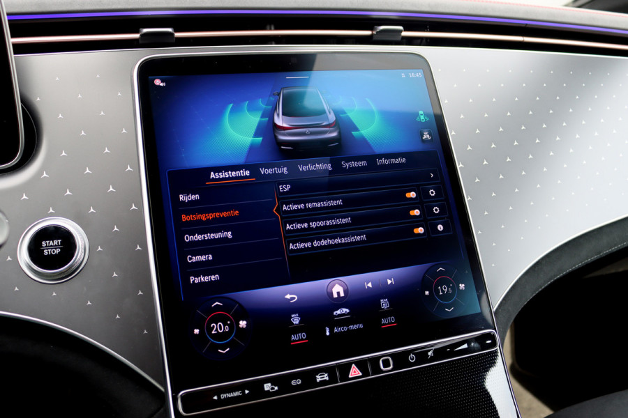 Mercedes-Benz EQE 300 AMG Line 89 kWh | Distronic+ | Memory | Keyless Go | Digital Light | Surround Camera | Augmented Reality | Verwarmd Stuurwiel | Stoelverwarming | Sfeerverlichting |