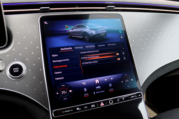 Mercedes-Benz EQE 300 AMG Line 89 kWh | Distronic+ | Memory | Keyless Go | Digital Light | Surround Camera | Augmented Reality | Verwarmd Stuurwiel | Stoelverwarming | Sfeerverlichting |