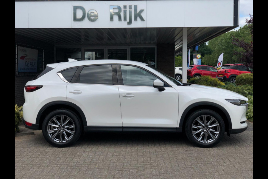 Mazda CX-5 2.5 SkyActiv-G 194 Luxury | Leder, Navi, ACC, 360 Camera, Stoelverw.+Ventilatie, Carplay/Android | Dealeronderhouden