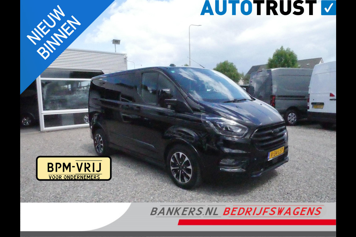 Ford Transit Custom 2.0 TDCI 185PK, L1H1, Sport, Dubbel Cabine, Automaat, FULL OPTIONS Ford Transit Custom 2.0 TDCI 185PK, L1H1, Sport, Dubbel Cabine, Automaat, FULL OPTIONS