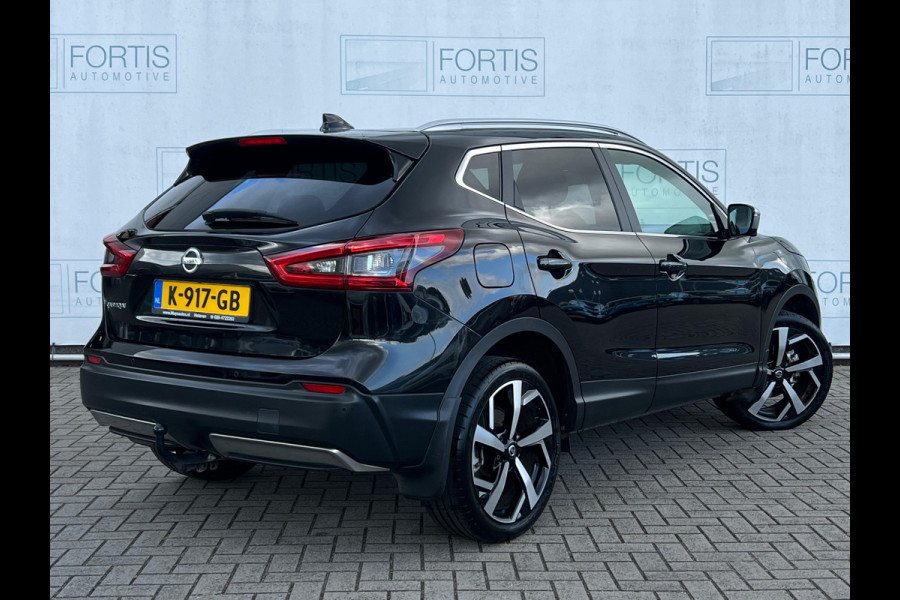 Nissan QASHQAI 1.2 Tekna + LUXE LEDER | CAMERA | TREKHAAK | PANO ! 2DE PINKSTERDAG GEOPEND VAN 10:00 UUR T/M 17:00 UUR