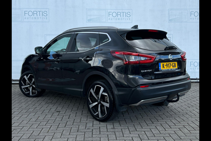Nissan QASHQAI 1.2 Tekna + LUXE LEDER | CAMERA | TREKHAAK | PANO ! 2DE PINKSTERDAG GEOPEND VAN 10:00 UUR T/M 17:00 UUR