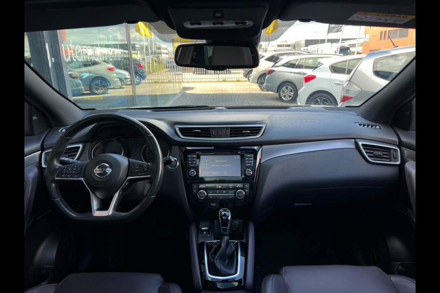 Nissan QASHQAI 1.2 Tekna + LUXE LEDER | CAMERA | TREKHAAK | PANO ! 2DE PINKSTERDAG GEOPEND VAN 10:00 UUR T/M 17:00 UUR