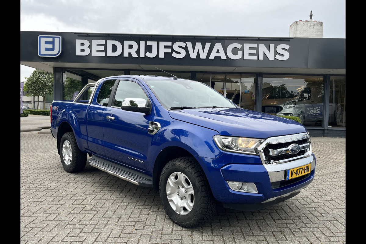 Ford Ranger 2.2 TDCi Limited Supercab 160pk/118kW 6-bak | Trekhaak | Adapt. Cruise | All Terrain | Ford Ranger 2.2 TDCi Limited Supercab 160pk/118kW 6-bak | Trekhaak | Adapt. Cruise | All Terrain |