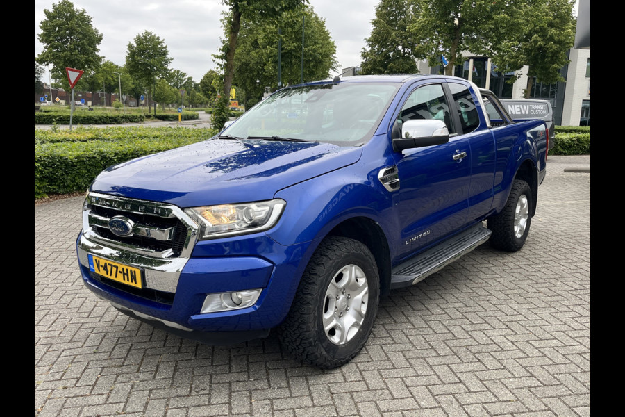 Ford Ranger 2.2 TDCi Limited Supercab 160pk/118kW 6-bak | Trekhaak | Adapt. Cruise | All Terrain |