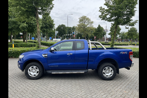 Ford Ranger 2.2 TDCi Limited Supercab 160pk/118kW 6-bak | Trekhaak | Adapt. Cruise | All Terrain |