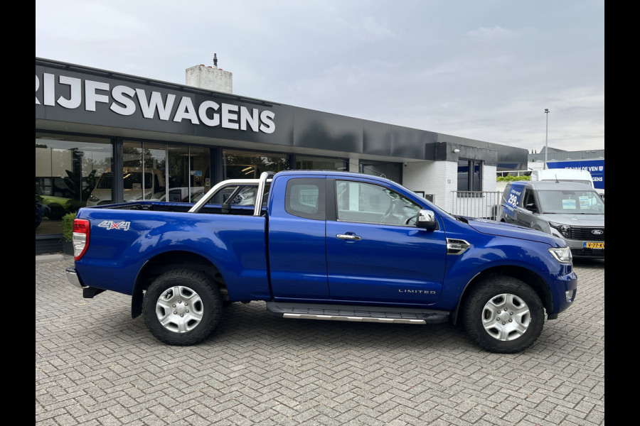 Ford Ranger 2.2 TDCi Limited Supercab 160pk/118kW 6-bak | Trekhaak | Adapt. Cruise | All Terrain |