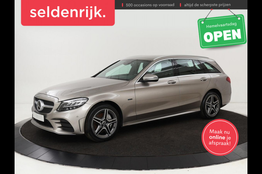 Mercedes-Benz C-Klasse 300de AMG | Head-Up | Adaptive cruise | Stoelverwarming | Carplay | Leder/Alcantara | Memory | Sfeerverlichting | Keyless | Navigatie