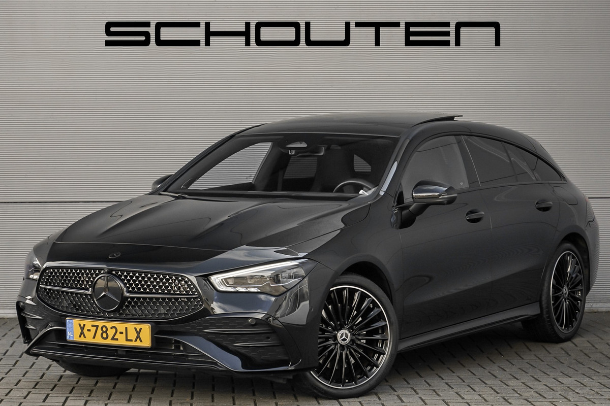 Mercedes-Benz CLA-Klasse Shooting Brake 250 e AMG Night Pano Burmester Facelift Trekhaak Mercedes-Benz CLA-Klasse Shooting Brake 250 e AMG Night Pano Burmester Facelift Trekhaak
