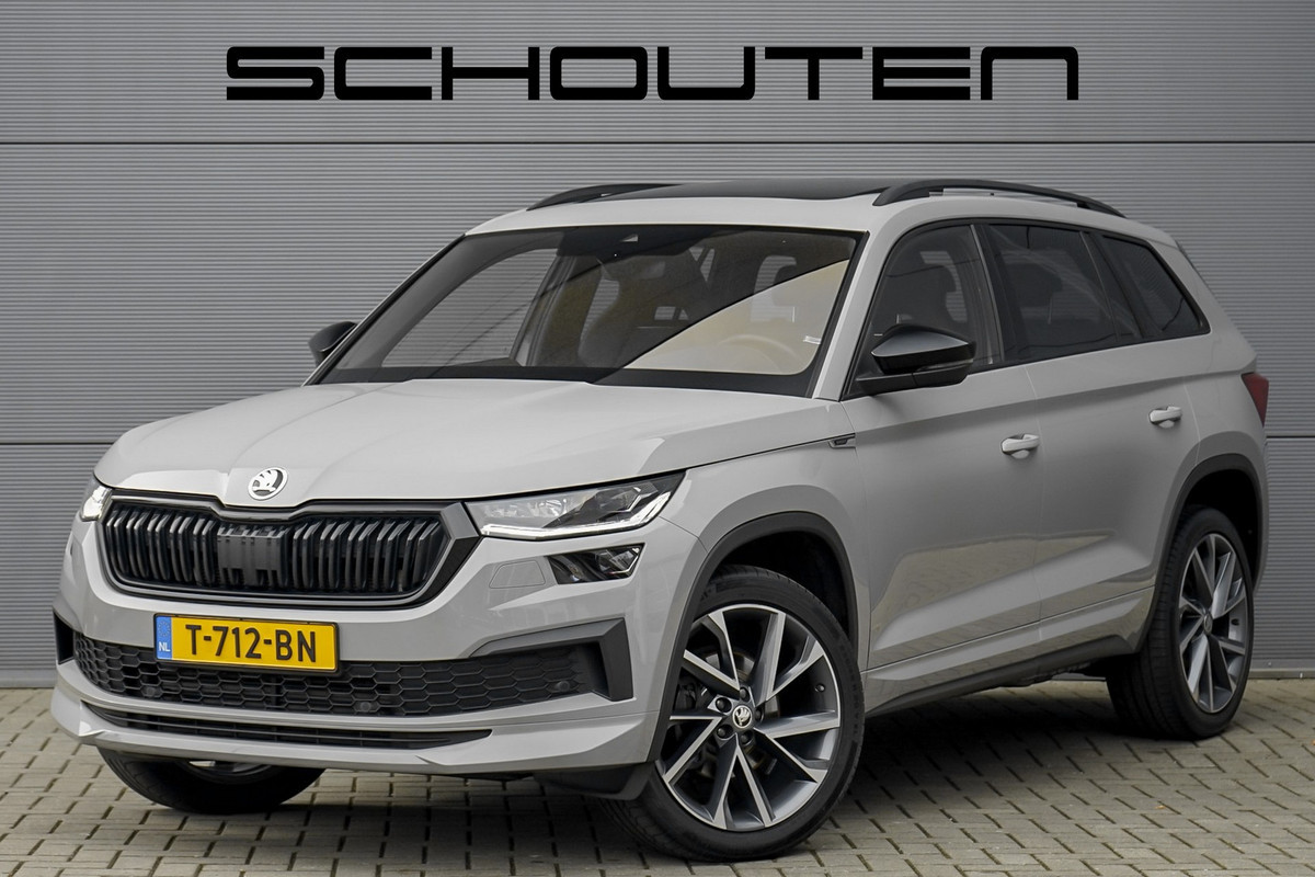 Škoda Kodiaq 1.5 TSI Sportline Business 7P Pano Camera Trekhaak Škoda Kodiaq 1.5 TSI Sportline Business 7P Pano Camera Trekhaak