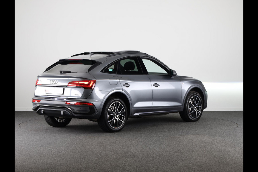 Audi Q5 Sportback 55 TFSI e S edition 367 pk S-tronic | Navigatie | Panoramadak | Parkeersensoren (Park assist) | Rondomzicht camera | Elktr. Voorstoelen | Stoelverwarming |